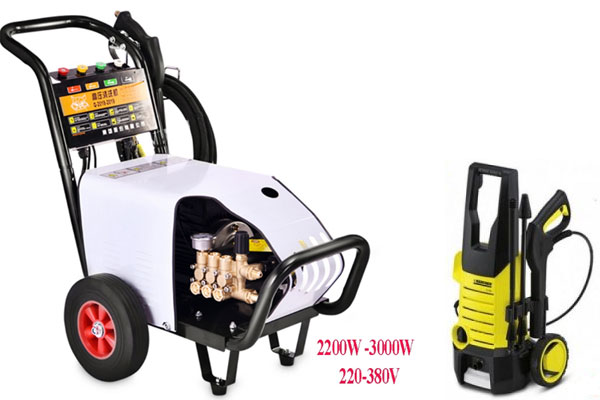 máy bơm nước rửa xe tại hải phòng