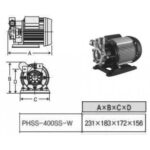 Máy bơm nước Hanil PHSS 400SS tskt