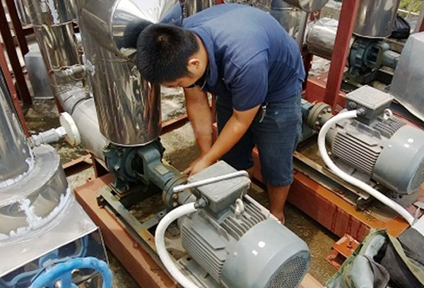 quy trình bảo dưỡng máy bơm