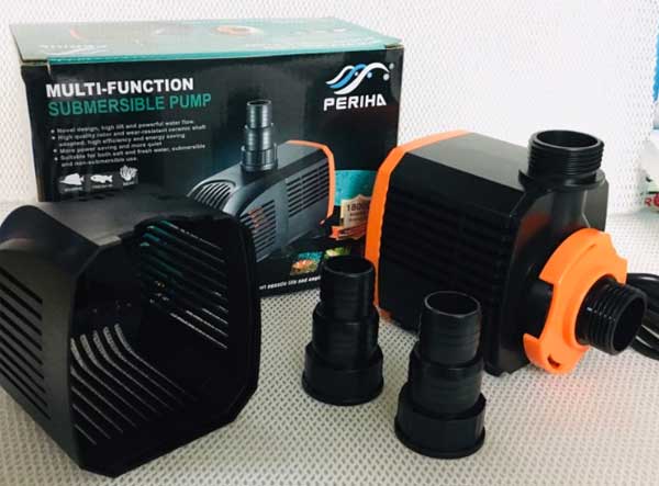 Các loại máy bơm bể cá hiện nay