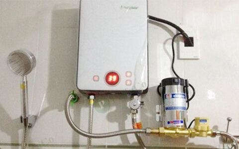 Lắp bơm tăng áp cho bình nóng lạnh