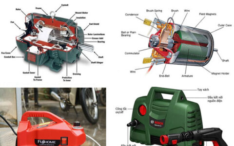 nên chọn sử dụng bơm rửa xe motor chổi than hay motor từ